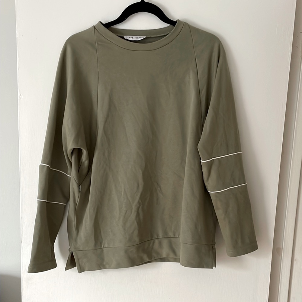 Legoe Heritage Olive Green Nursing Top